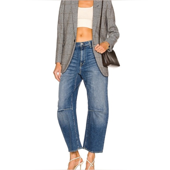 Nili Lotan Emerson denim classic Barrel Jeans size 26 new - Picture 4 of 8